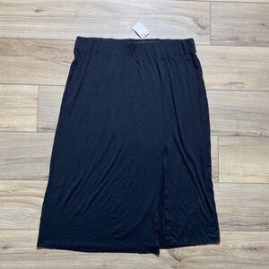 C Est. 1946‎ Womens Strapless Dress With Front Slit Size 14/16W Black
